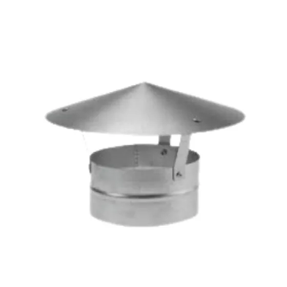Chapeau de toiture galvanisé